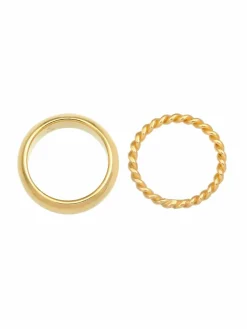 Elli PREMIUM Schmuck*Damen Ring gold uni