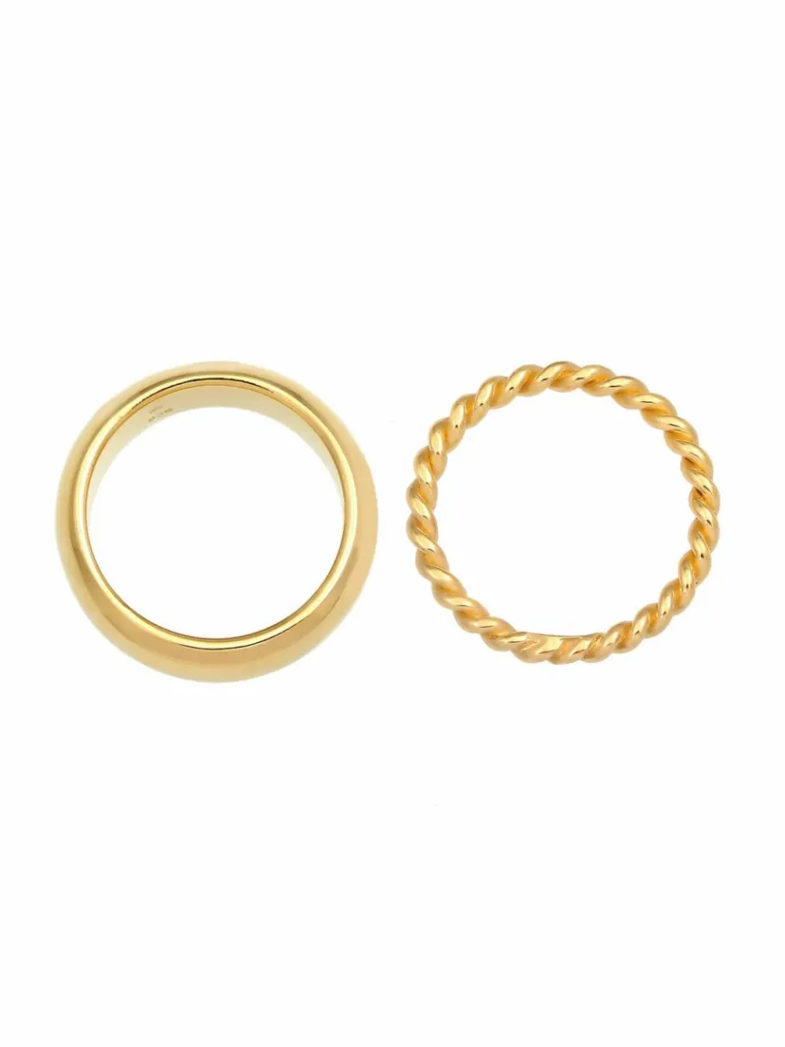 Elli PREMIUM Schmuck*Damen Ring gold uni