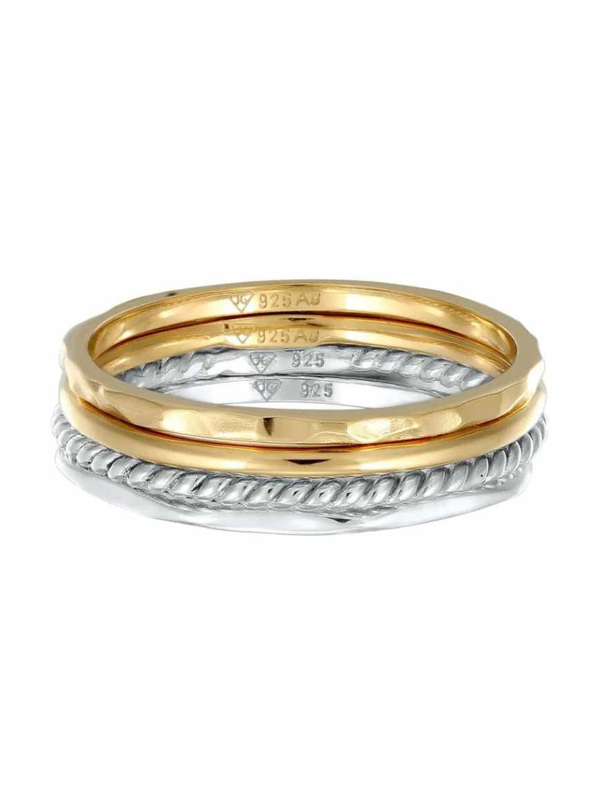 Elli Schmuck*Damen Ring mehrfarbig uni