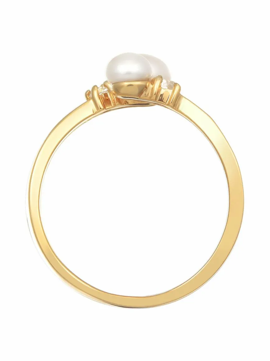 Elli PREMIUM Schmuck*Damen Ring gold uni
