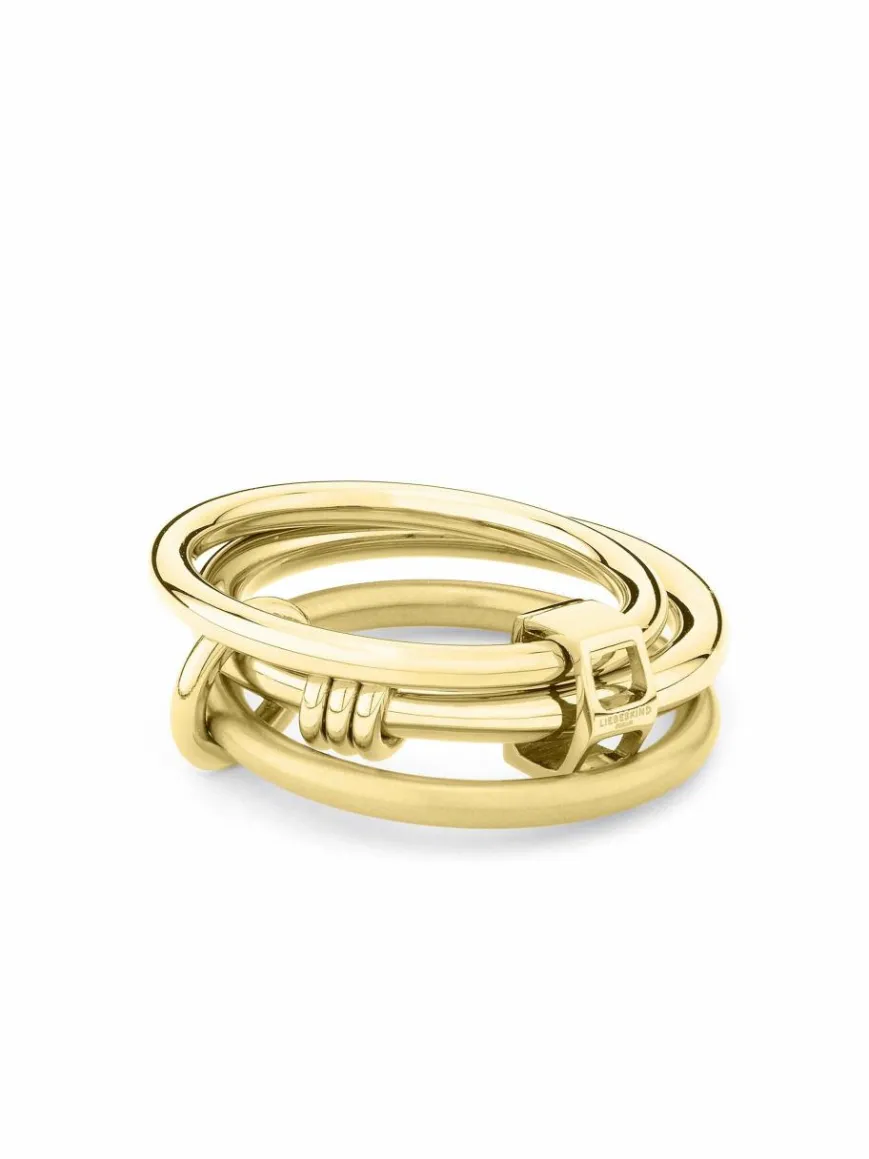 Liebeskind Berlin Schmuck*Damen Ring gold uni