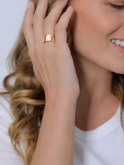 Elli Schmuck*Damen Ring gold uni
