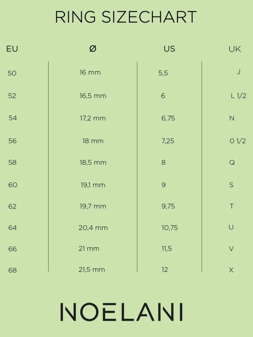 NOELANI Schmuck*Damen Ring gold uni