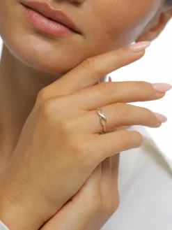 Elli PREMIUM Schmuck*Damen Ring gold uni