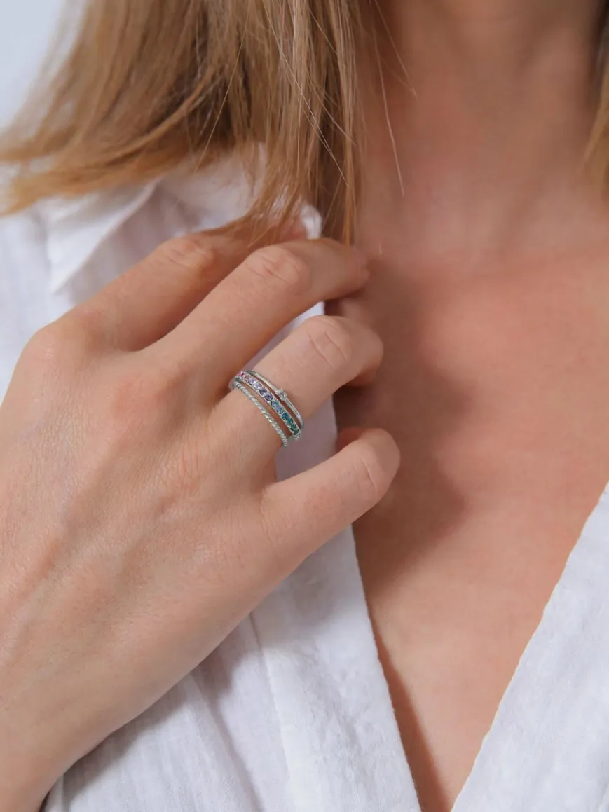 Elli Schmuck*Damen Ring silber uni