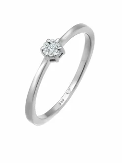 Elli Diamonds Schmuck*Damen Ring silber uni