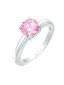 Elli Schmuck*Damen Ring pink uni