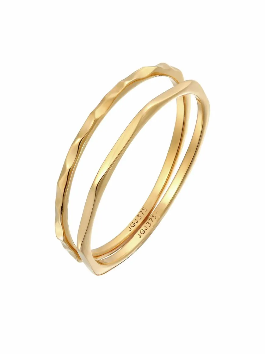 Elli PREMIUM Schmuck*Damen Ring gold uni