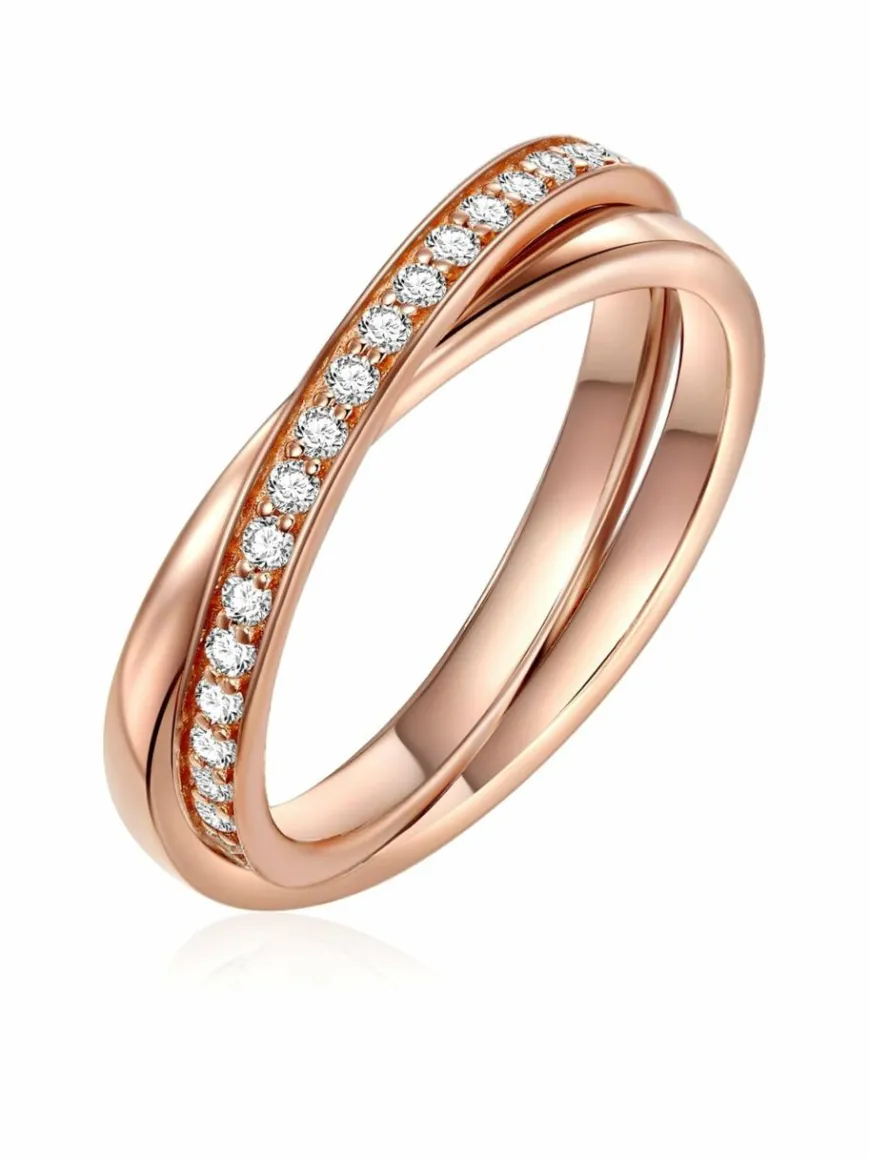 Glanzstücke München Schmuck*Damen Ring roségold uni