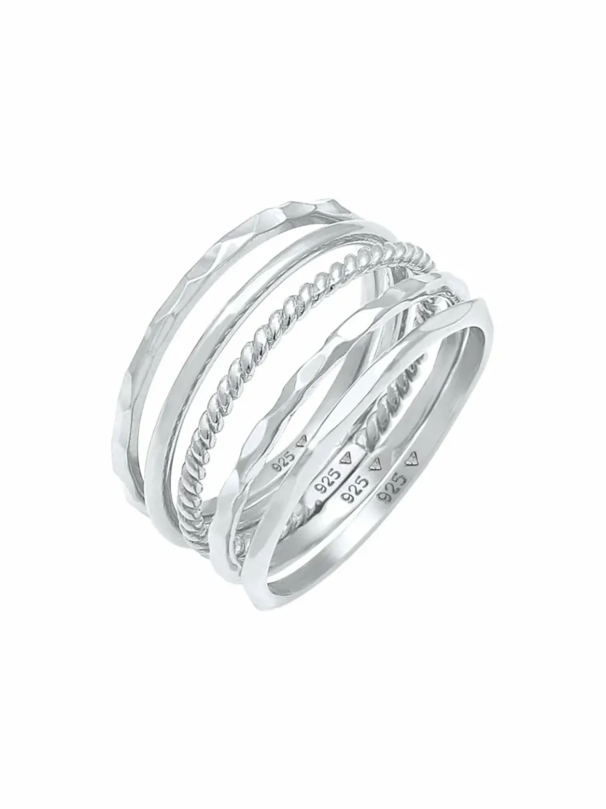 Elli Schmuck*Damen Ring silber uni
