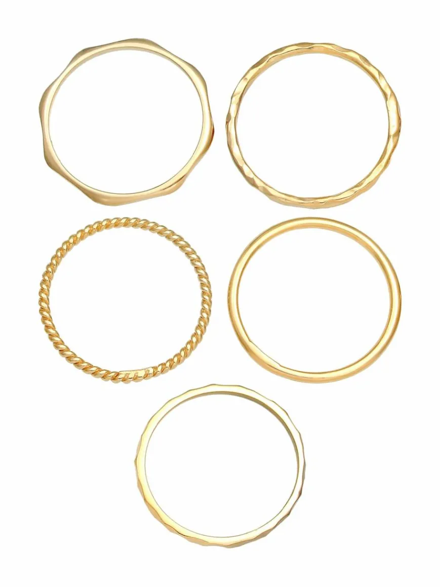 Elli Schmuck*Damen Ring gold uni