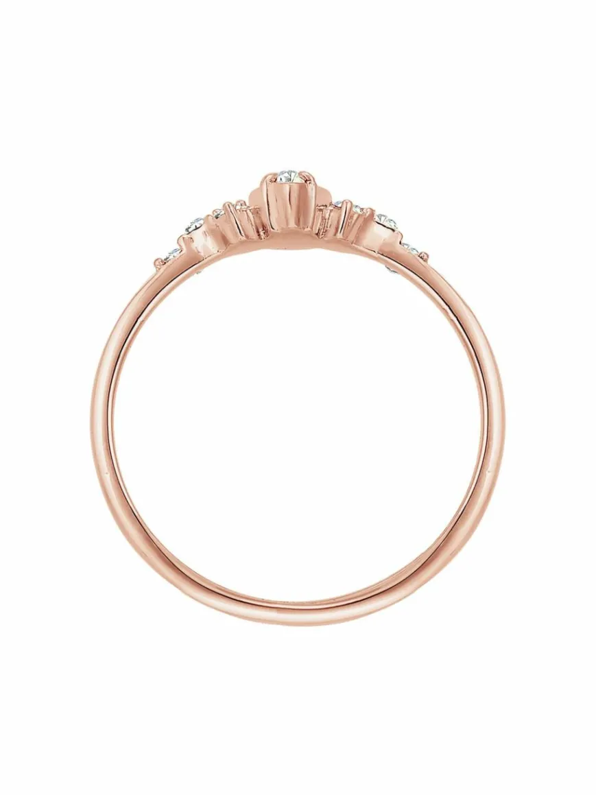 Elli Schmuck*Damen Ring roségold uni