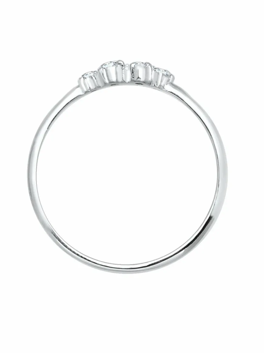 Elli Diamonds Schmuck*Damen Ring silber uni