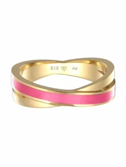 Elli Schmuck*Damen Ring pink uni
