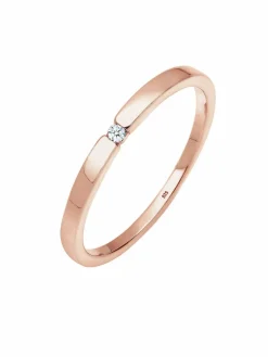 Elli Diamonds Schmuck*Damen Ring roségold uni