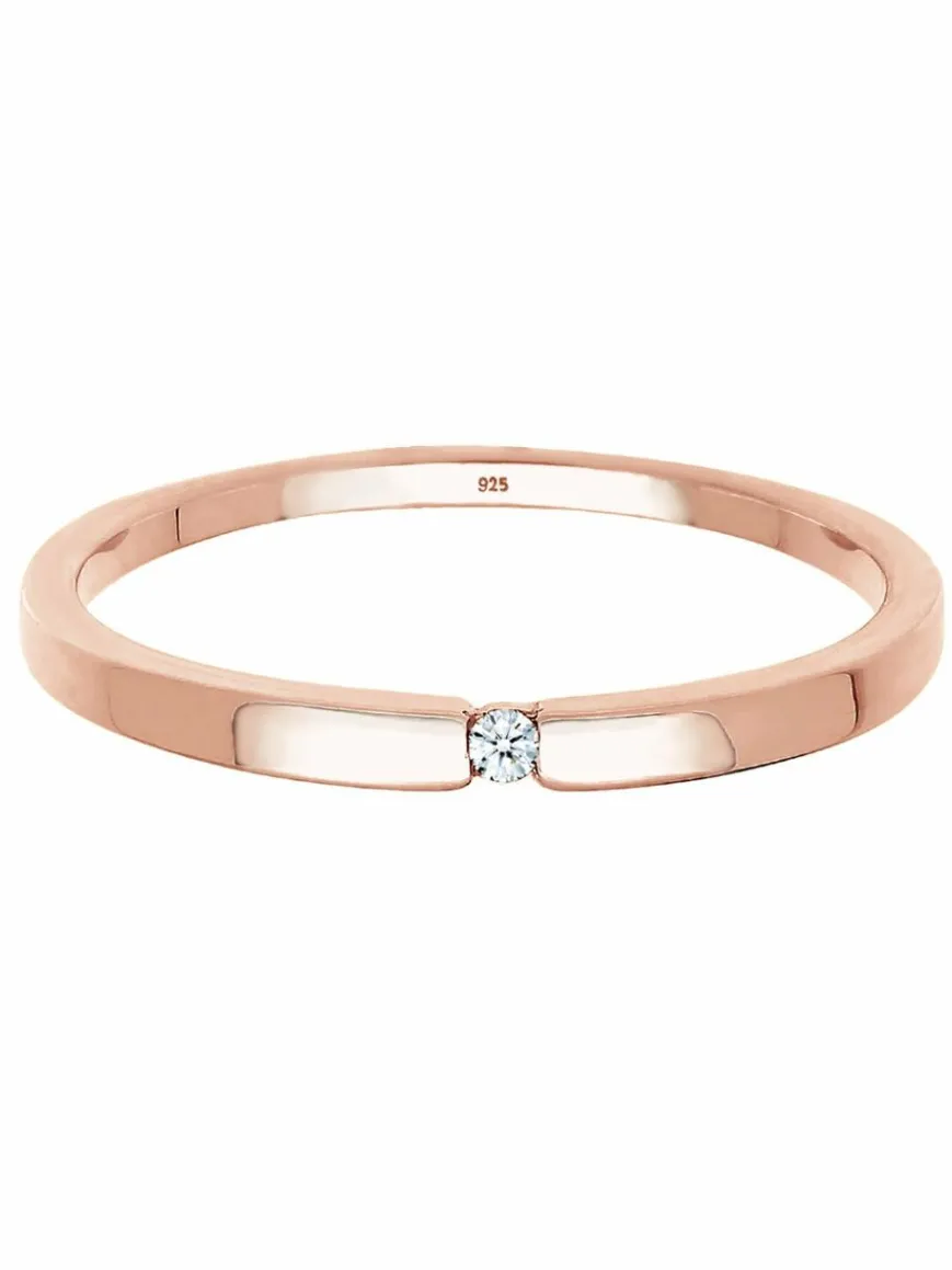 Elli Diamonds Schmuck*Damen Ring roségold uni