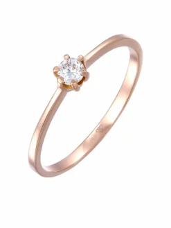 Elli Diamonds Schmuck*Damen Ring roségold uni