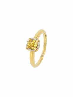 s.Oliver Schmuck*Damen Ring gelb uni