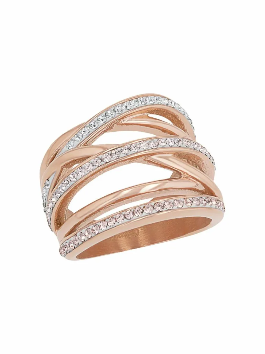 s.Oliver Schmuck*Damen Ring beige uni