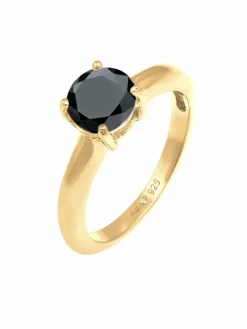 Elli Schmuck*Damen Ring gelb uni