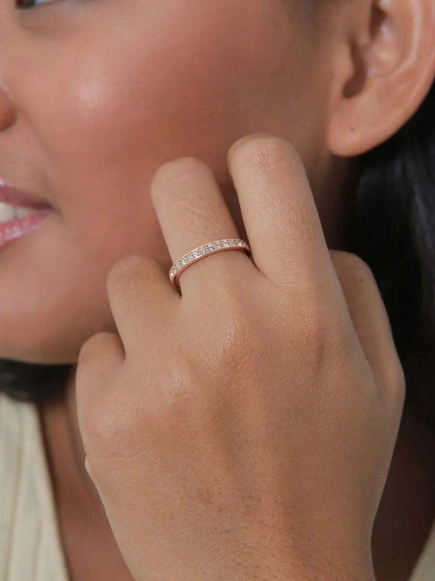 Elli Schmuck*Damen Ring rosa uni