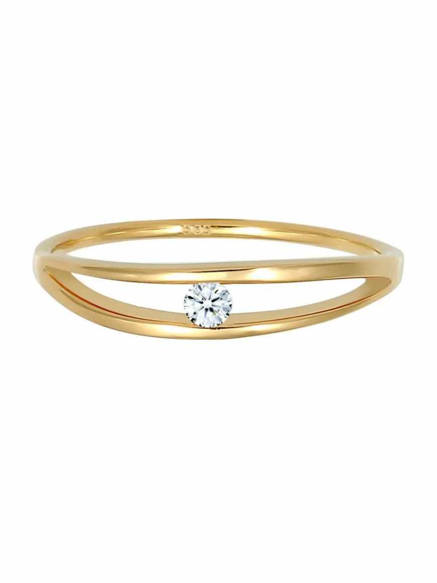 Elli Diamonds Schmuck*Damen Ring gold uni