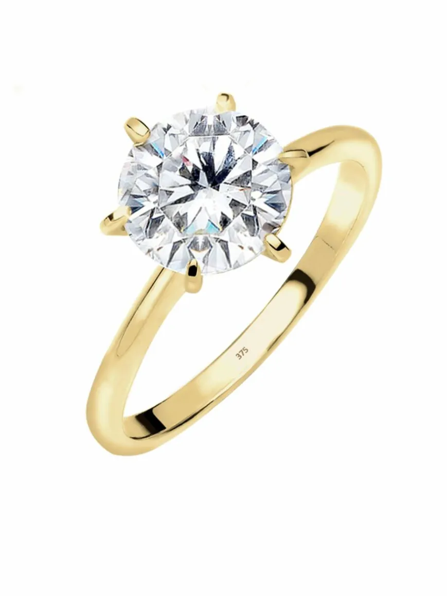 Elli PREMIUM Schmuck*Damen Ring gold uni