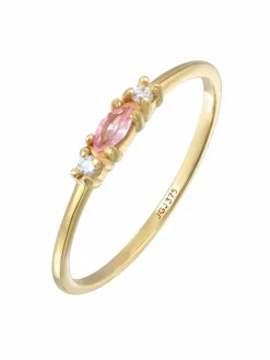 Elli PREMIUM Schmuck*Damen Ring rosa uni