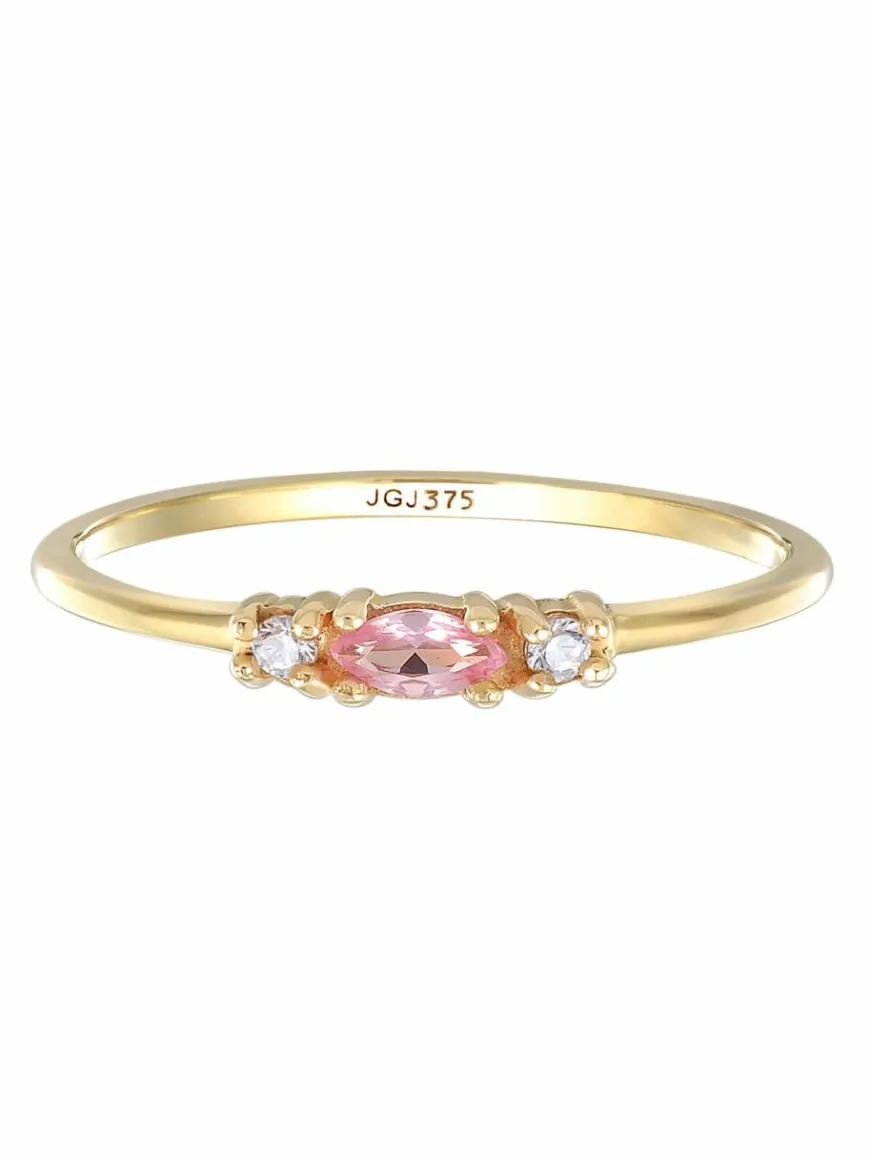 Elli PREMIUM Schmuck*Damen Ring rosa uni