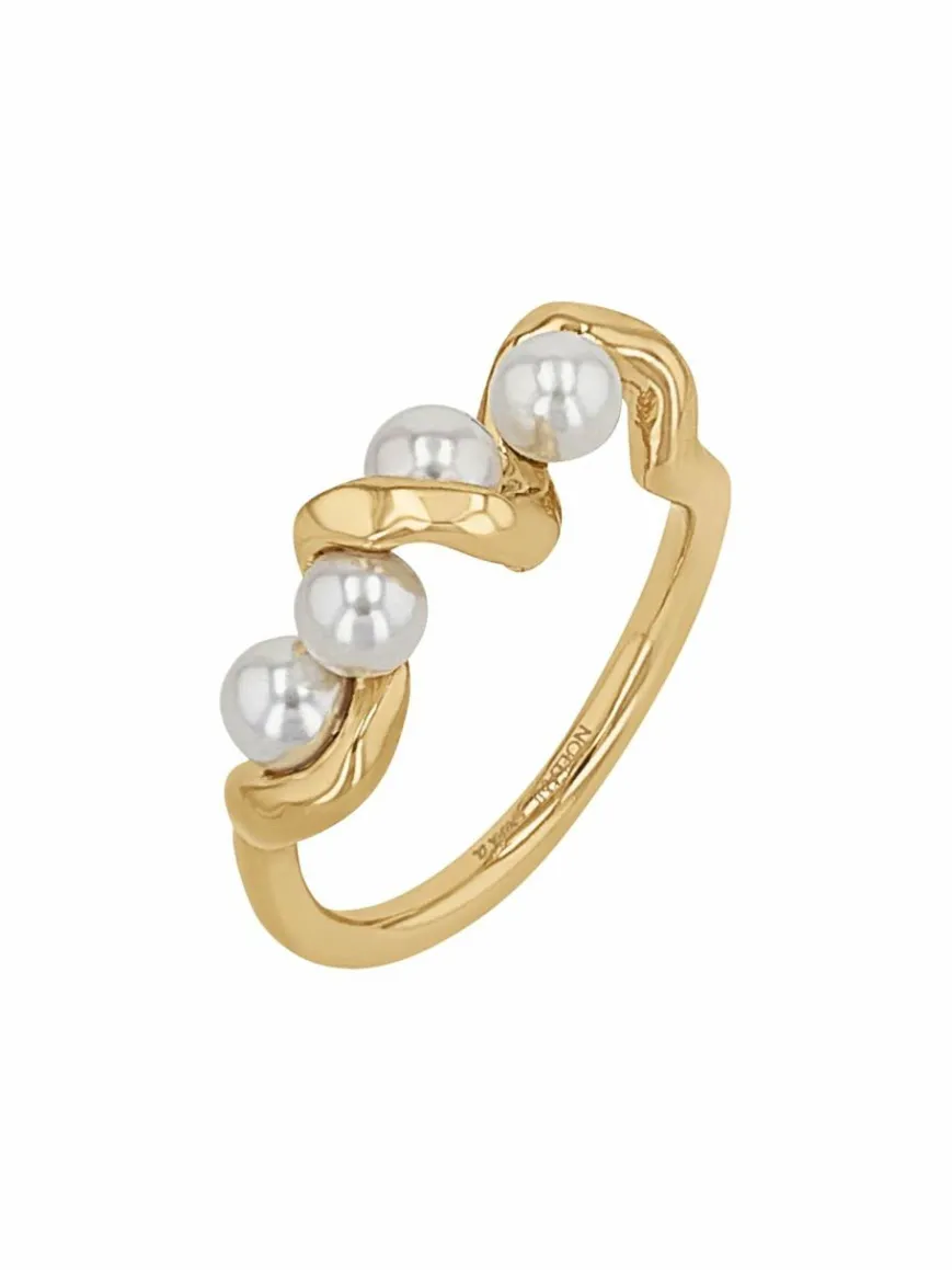 NOELANI Schmuck*Damen Ring gold uni