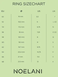 NOELANI Schmuck*Damen Ring gold uni