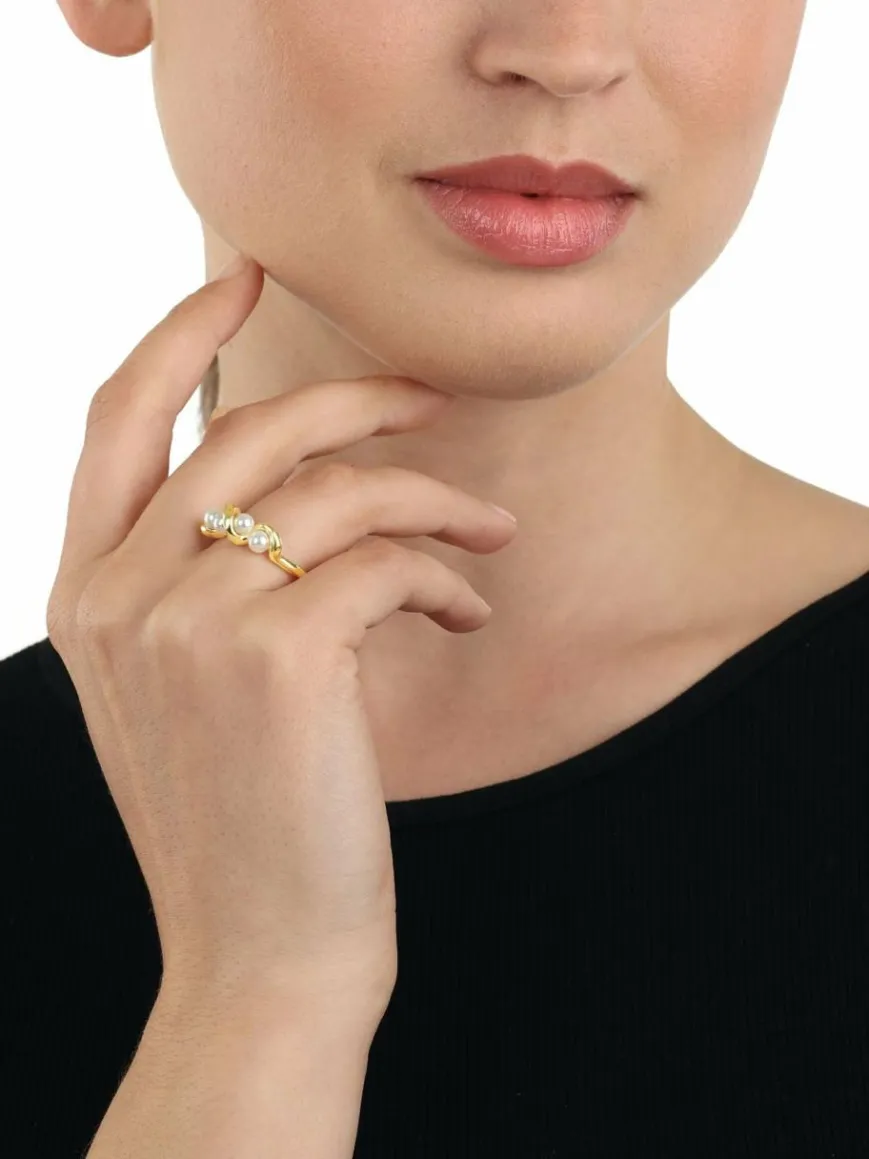 NOELANI Schmuck*Damen Ring gold uni