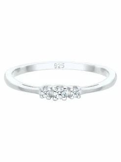 Elli Diamonds Schmuck*Damen Ring silber uni