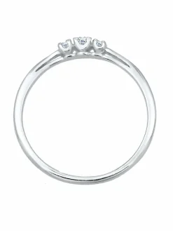 Elli Diamonds Schmuck*Damen Ring silber uni