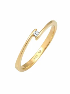 Elli Diamonds Schmuck*Damen Ring gold uni