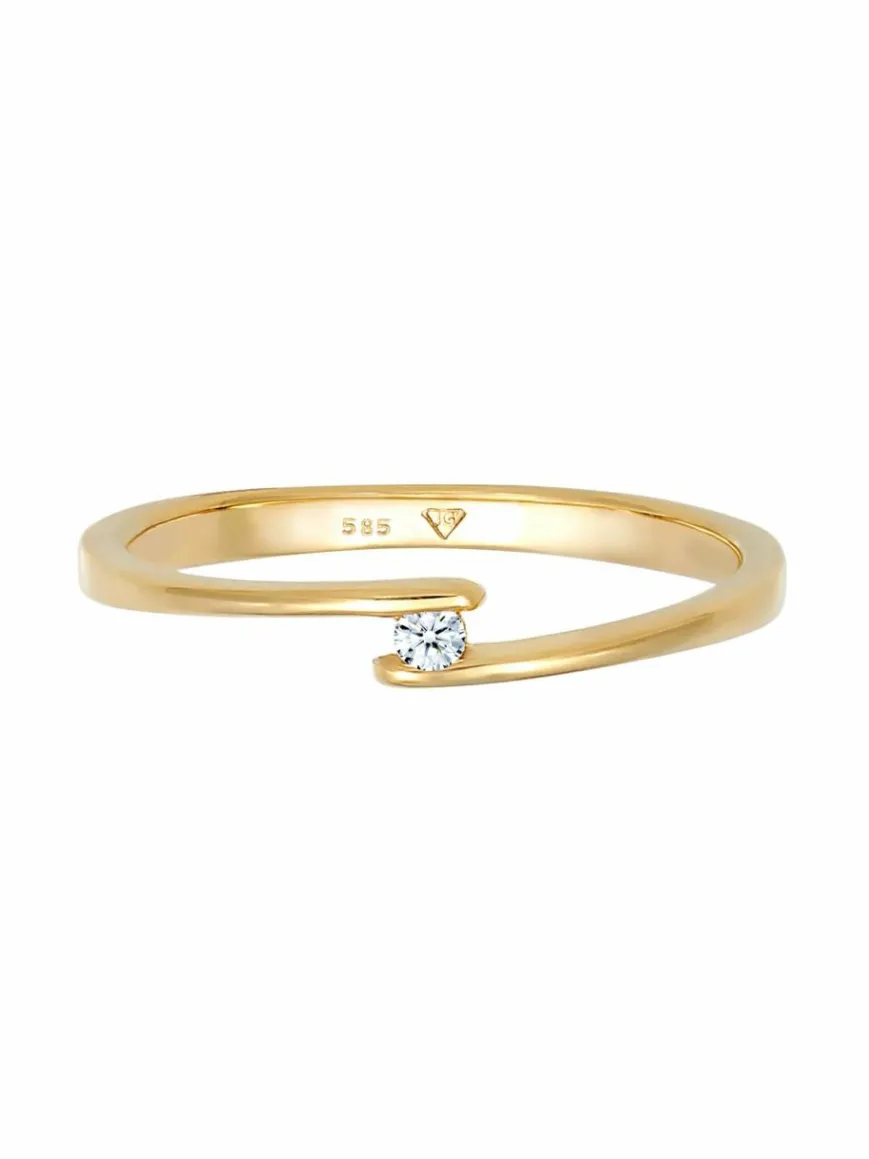 Elli Diamonds Schmuck*Damen Ring gold uni