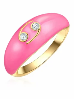 Glanzstücke München Schmuck*Damen Ring - Sternzeichen Krebs gold uni