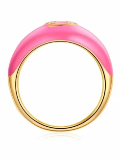 Glanzstücke München Schmuck*Damen Ring - Sternzeichen Krebs gold uni