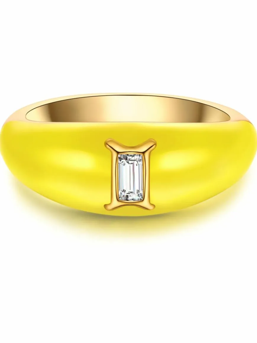Glanzstücke München Schmuck*Damen Ring - Sternzeichen Zwillinge gold uni