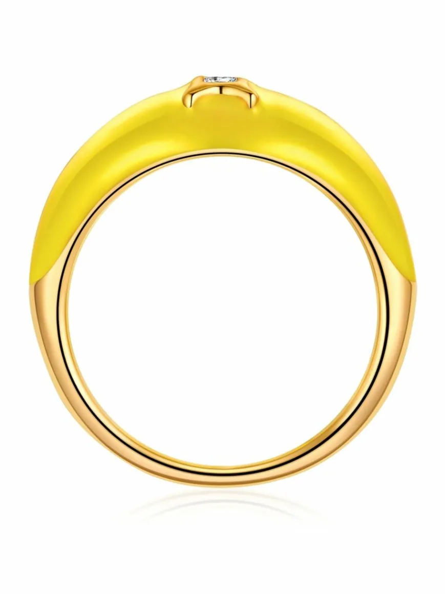 Glanzstücke München Schmuck*Damen Ring - Sternzeichen Zwillinge gold uni