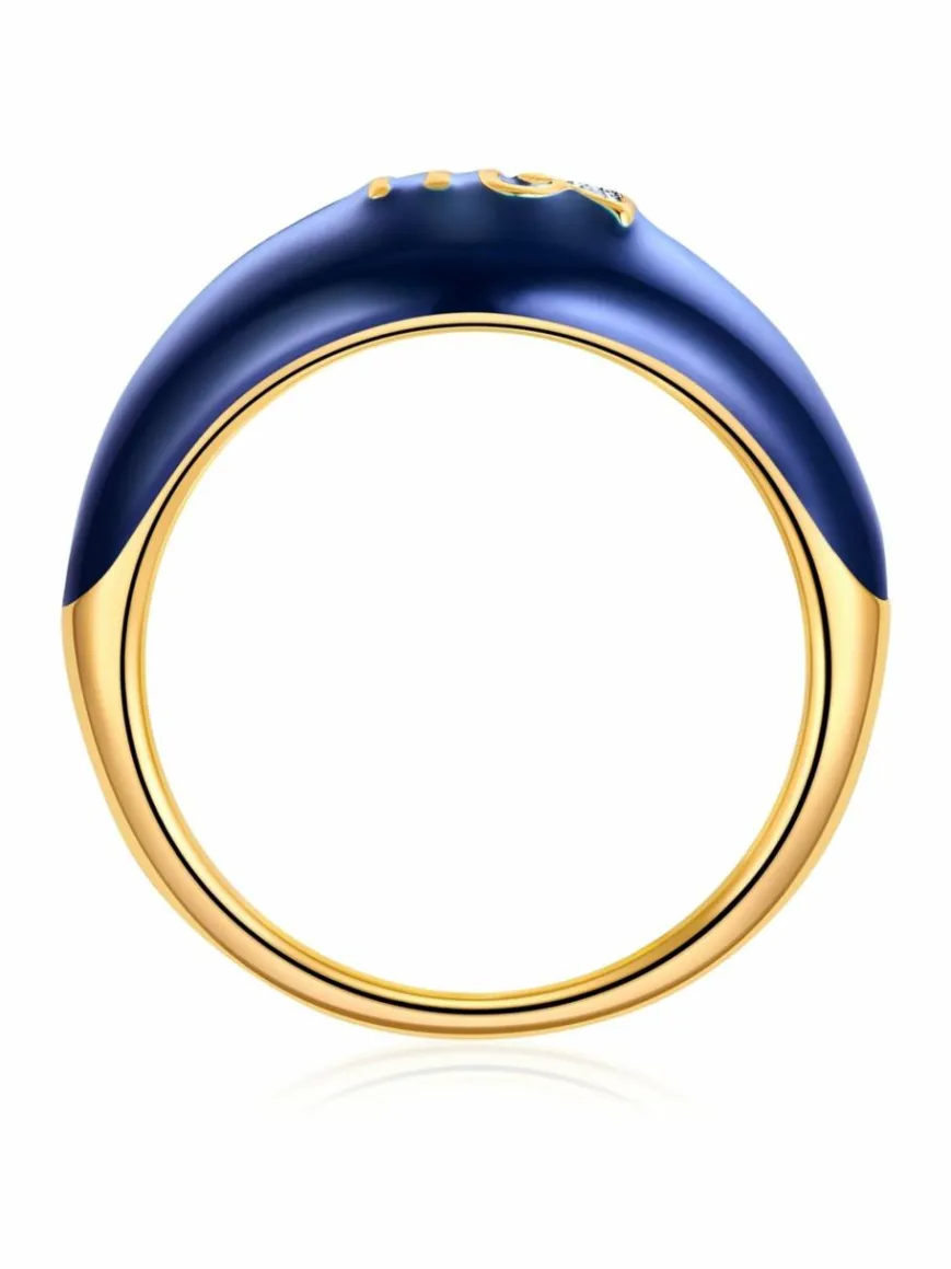 Glanzstücke München Schmuck*Damen Ring - Sternzeichen Skorpion gold uni