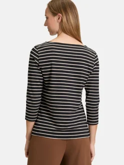 Betty Barclay Shirts & Tops*Damen Ringelshirt schwarz mehrfarbig gestreift