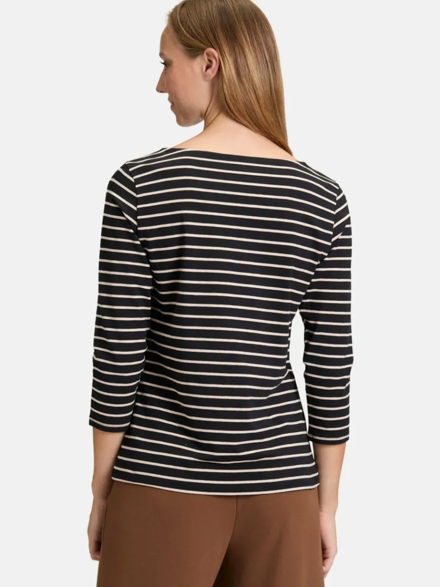 Betty Barclay Shirts & Tops*Damen Ringelshirt schwarz mehrfarbig gestreift