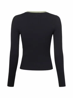 Marc O'Polo Pullover & Strickjacken|Shirts & Tops*Damen Rippstrickpullover marine uni