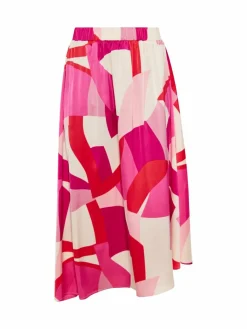 Faina Röcke*Damen Rock pink uni