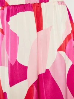 Faina Röcke*Damen Rock pink uni