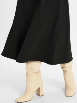 Marie Lund Röcke*Damen Rock schwarz uni