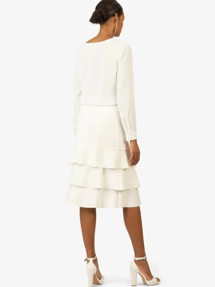 Kraimod Röcke*Damen Rock weiß uni