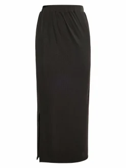 Faina Röcke*Damen Rock schwarz uni