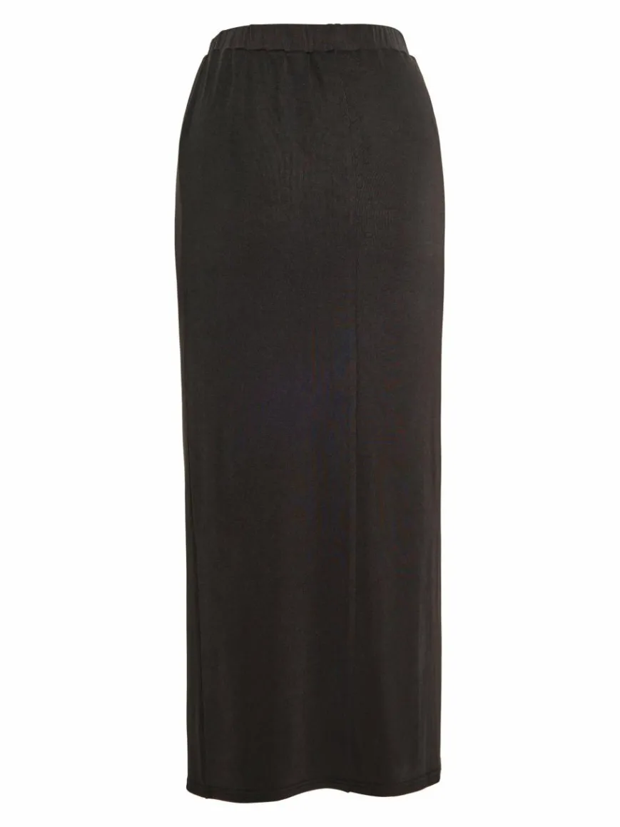 Faina Röcke*Damen Rock schwarz uni